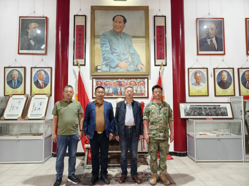 传承红色基因 赓续精神血脉——雷锋精神万里行陕西站站长刘航军一行莅临盐池红色记忆
