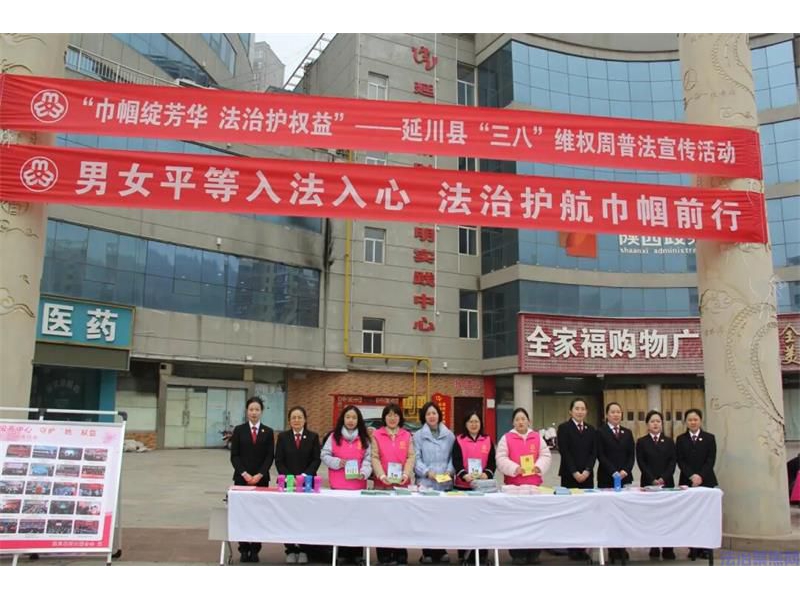 陕西延川县法院：法润延川护芳华 巾帼普法暖民心