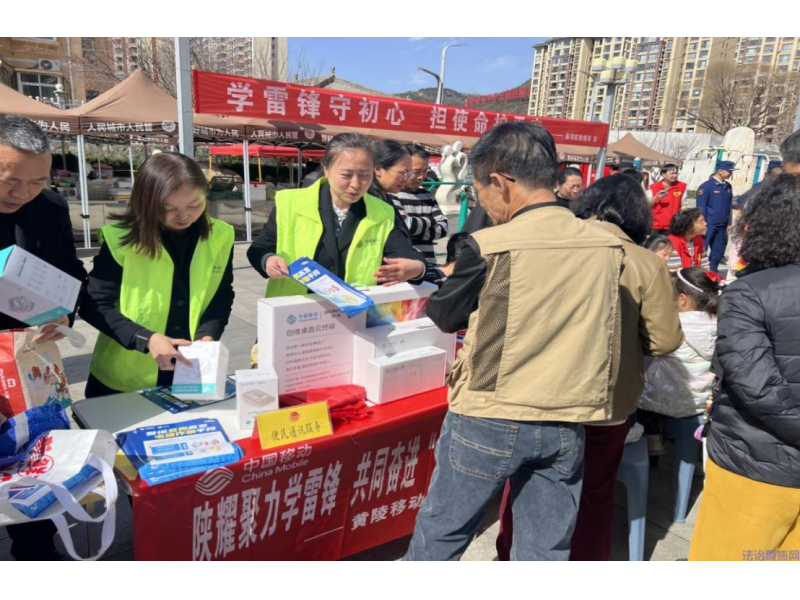 薪火传雷锋 实干显担当——陕西移动延安分公司扎实开展学雷锋主