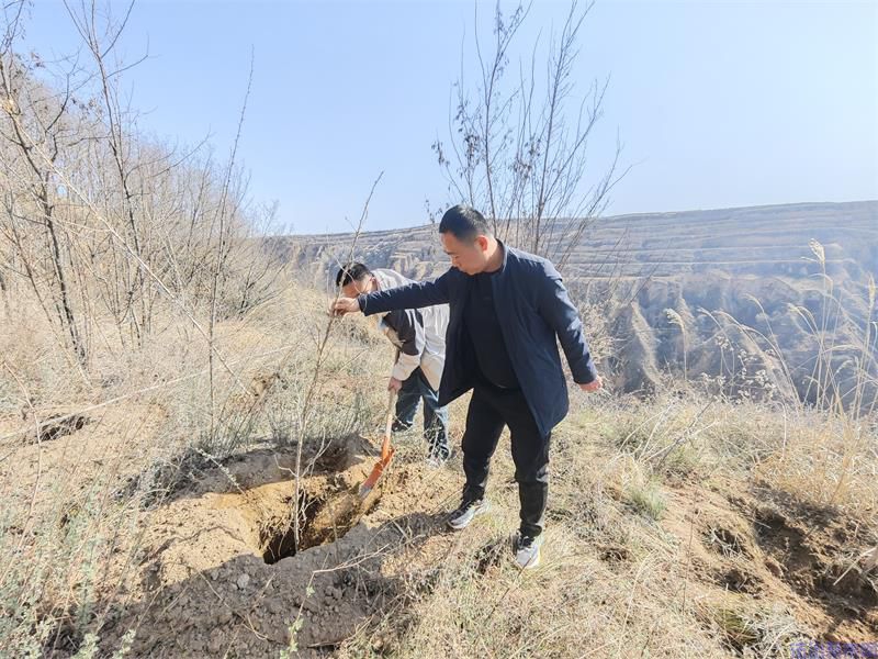 植树添绿践初心 党员先行显担当 ——陕西洛川县人民法院积极参