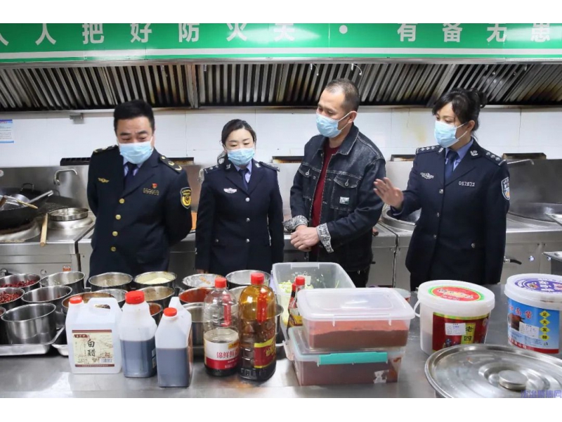 冬春行动|陕西甘泉县公安局联合多部门开展校园环食药安全普法宣