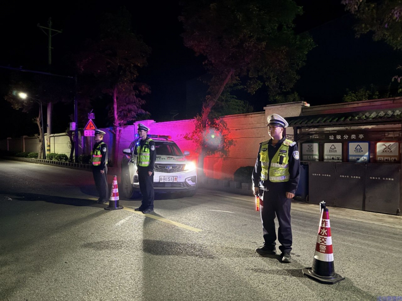 商洛柞水公安交警：夜查酒驾不松懈 守护春季平安路