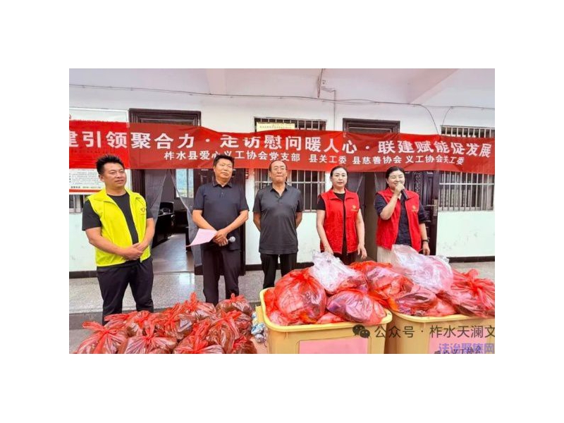 粽香迎端午 真情暖桑梓——商洛柞水爱心义工协会开展联建关爱活